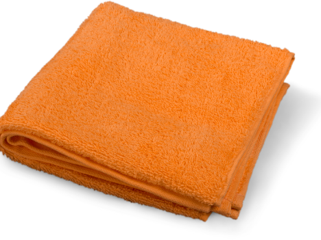 Orange waffle towel  - Clean Bros Microfibre Towels